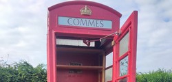 Nouvelle fonction pour la cabine téléphonique anglaise…
