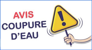 RISQUE DE COUPURE D’EAU